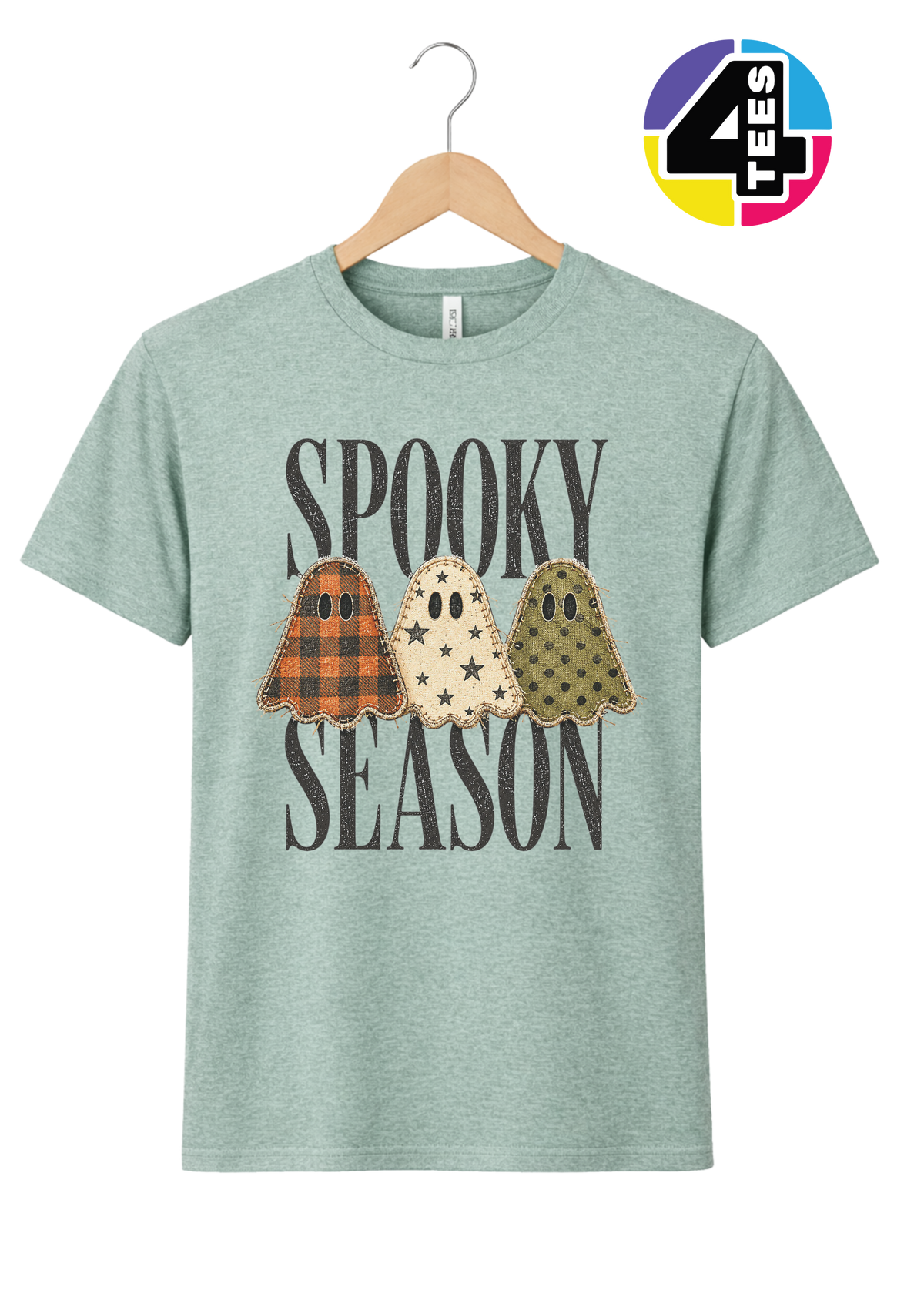 Spooky Season Patchwork Pals Tee