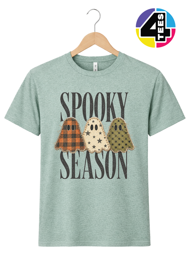 Spooky Season Patchwork Pals Tee