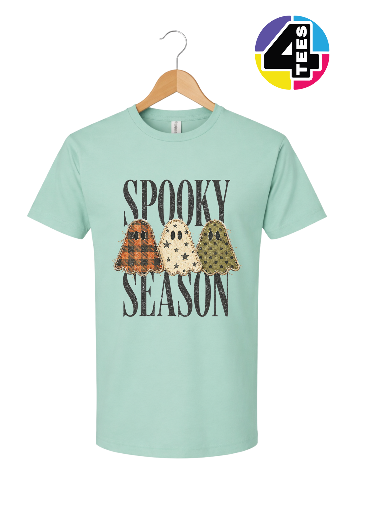 Spooky Season Patchwork Pals Tee