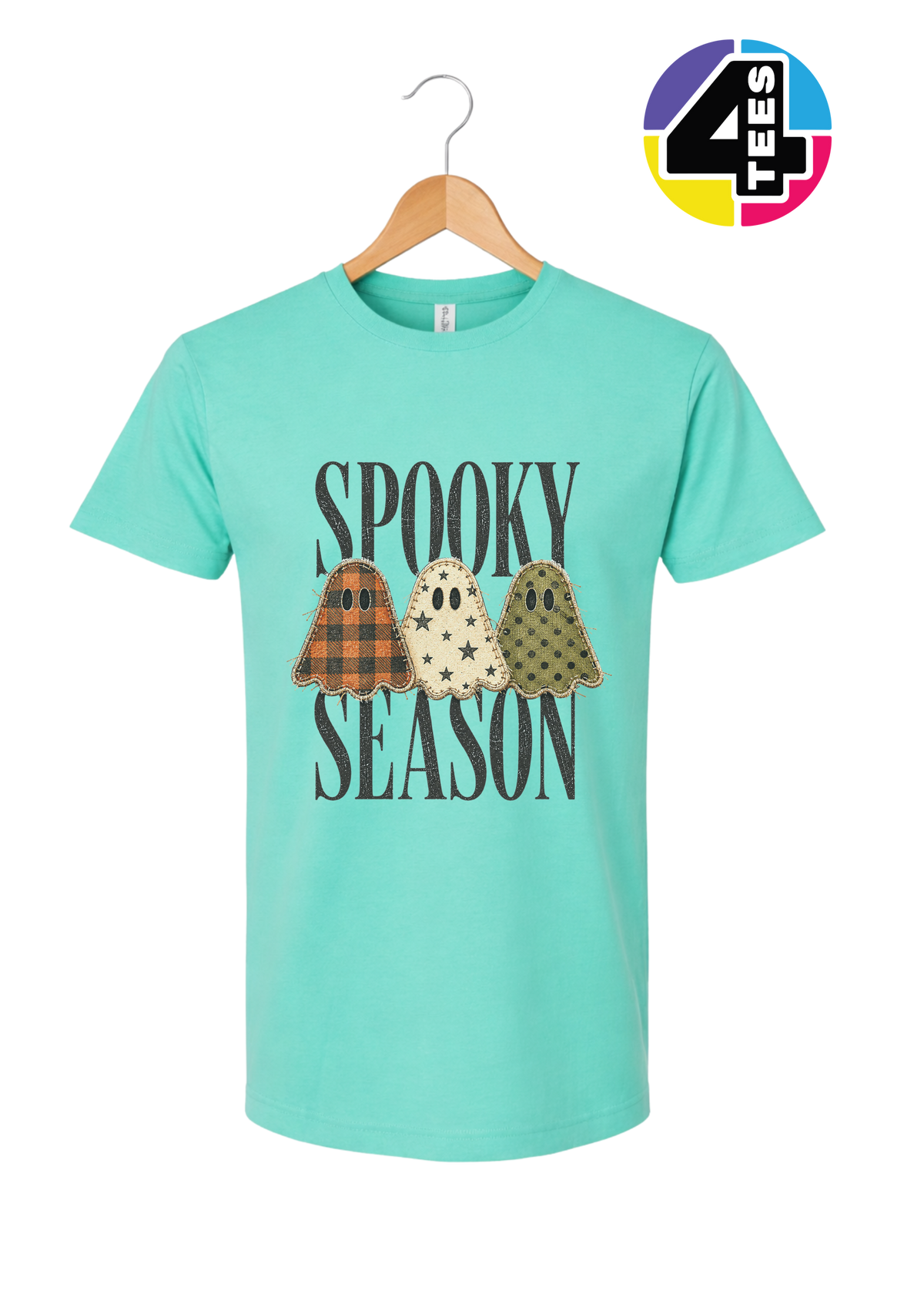 Spooky Season Patchwork Pals Tee
