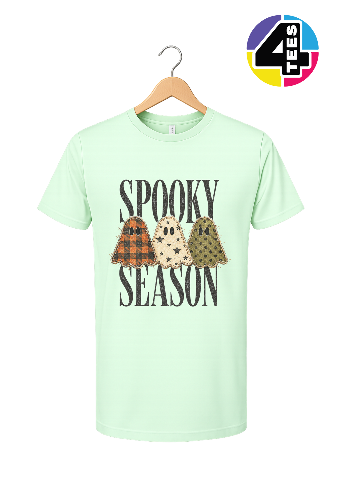 Spooky Season Patchwork Pals Tee