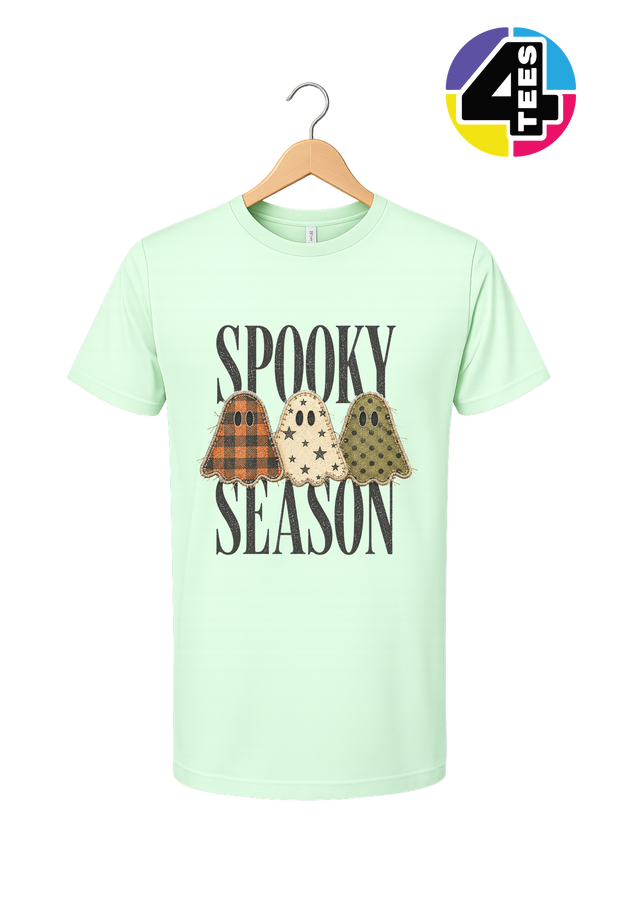 Spooky Season Patchwork Pals Tee
