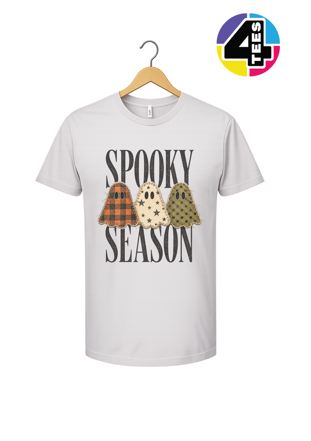 Spooky Season Patchwork Pals Tee