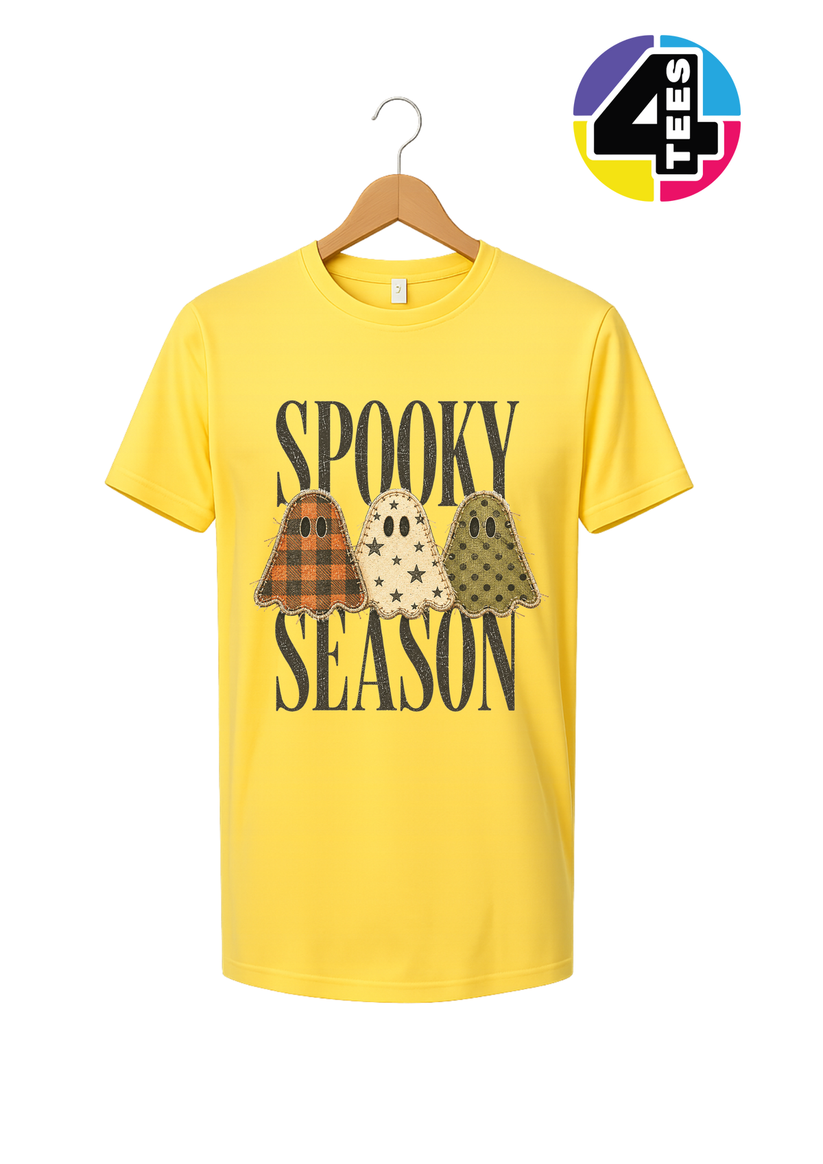 Spooky Season Patchwork Pals Tee