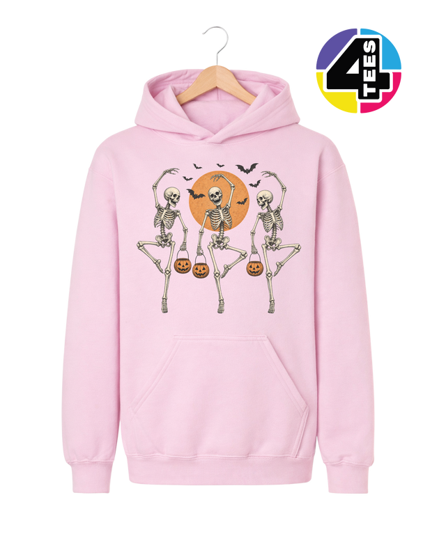 Skeleton Halloween Boogie Youth Hoodie