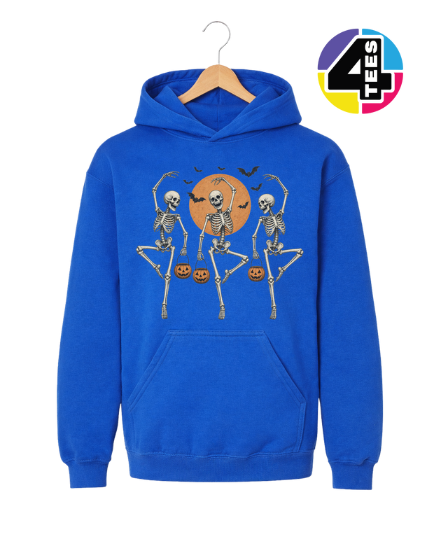 Skeleton Halloween Boogie Youth Hoodie