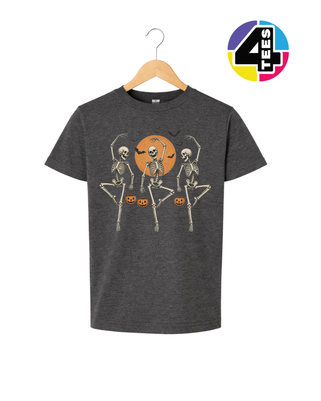 Skeleton Halloween Boogie Youth Tee