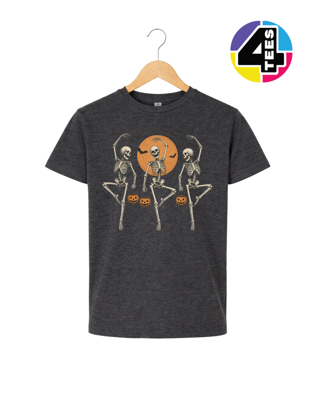 Skeleton Halloween Boogie Youth Tee