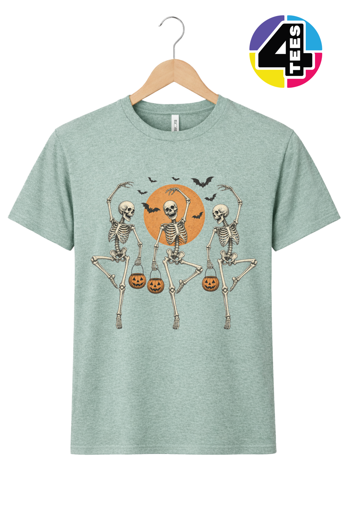 Skeleton Halloween Boogie Tee