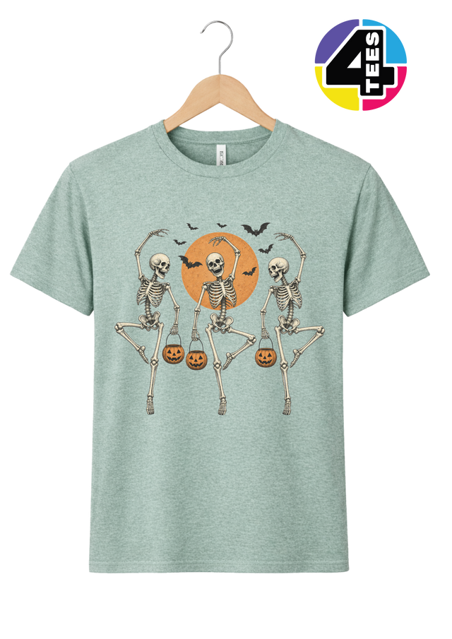 Skeleton Halloween Boogie Tee