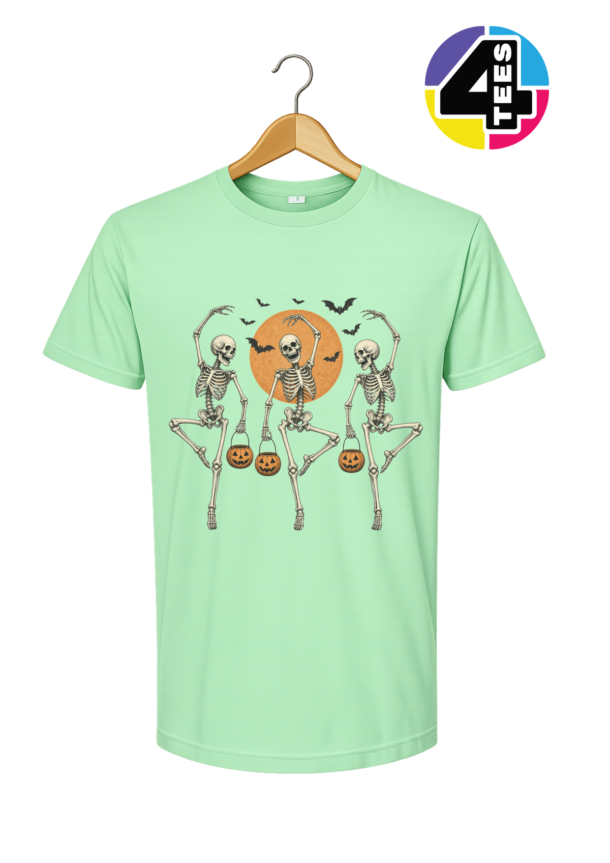 Skeleton Halloween Boogie Tee