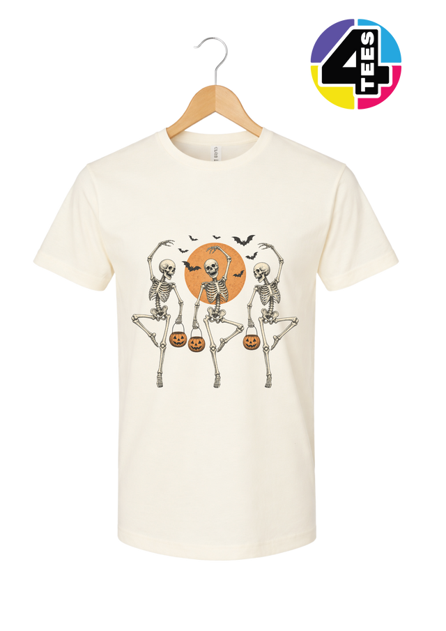 Skeleton Halloween Boogie Tee