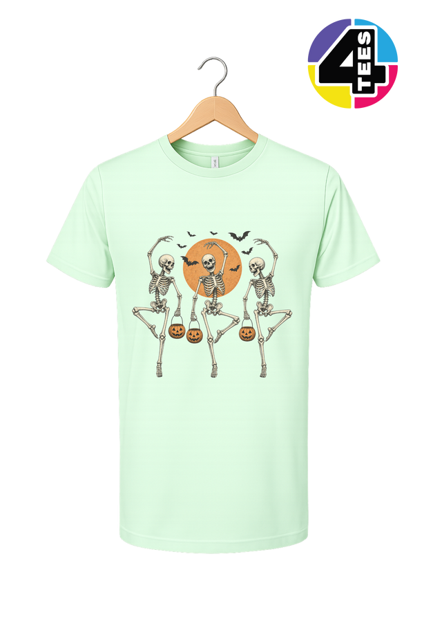 Skeleton Halloween Boogie Tee