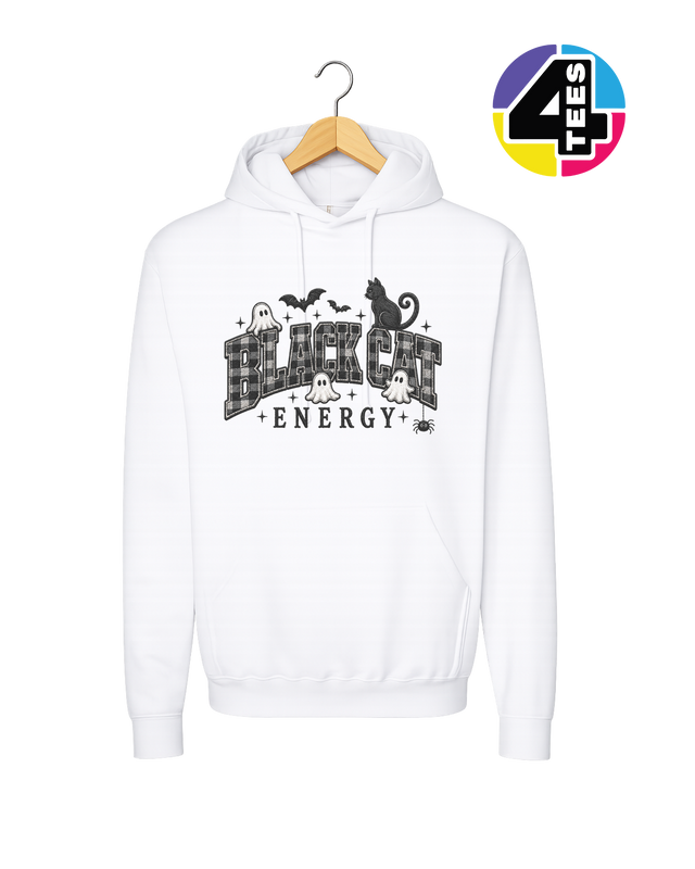 Black Cat Energy Hoodie