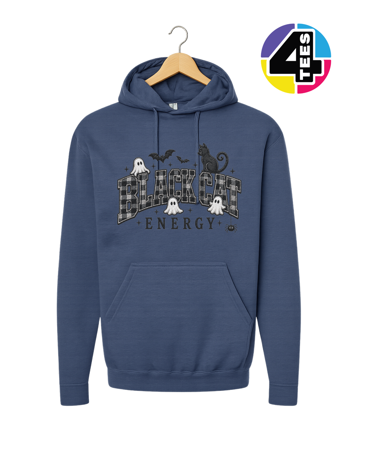 Black Cat Energy Hoodie