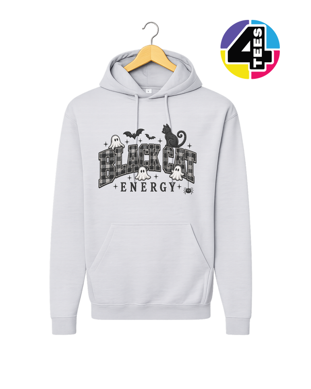 Black Cat Energy Hoodie