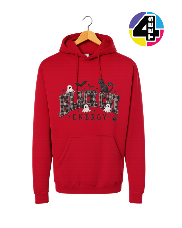Black Cat Energy Hoodie