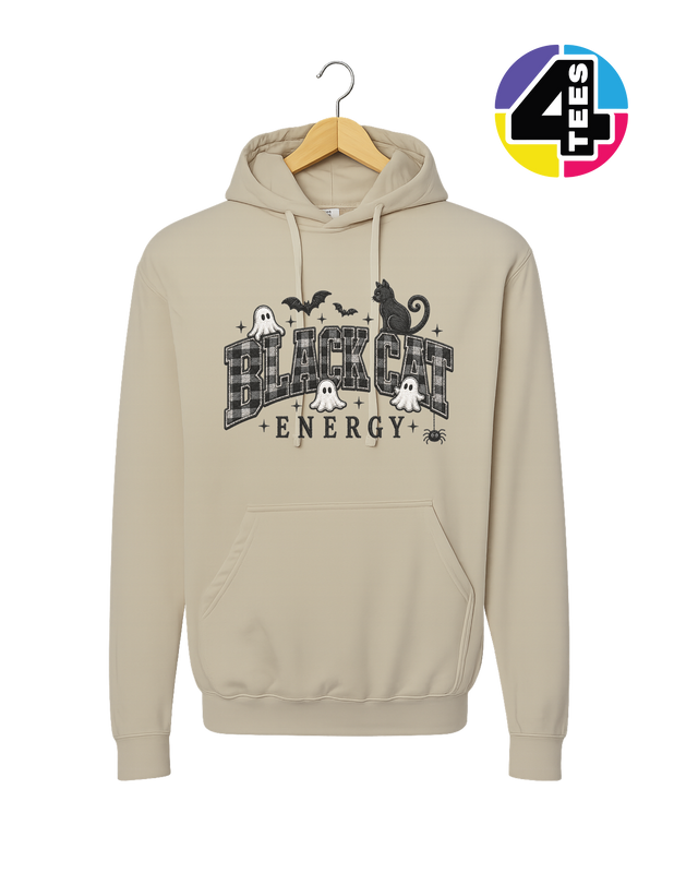 Black Cat Energy Hoodie
