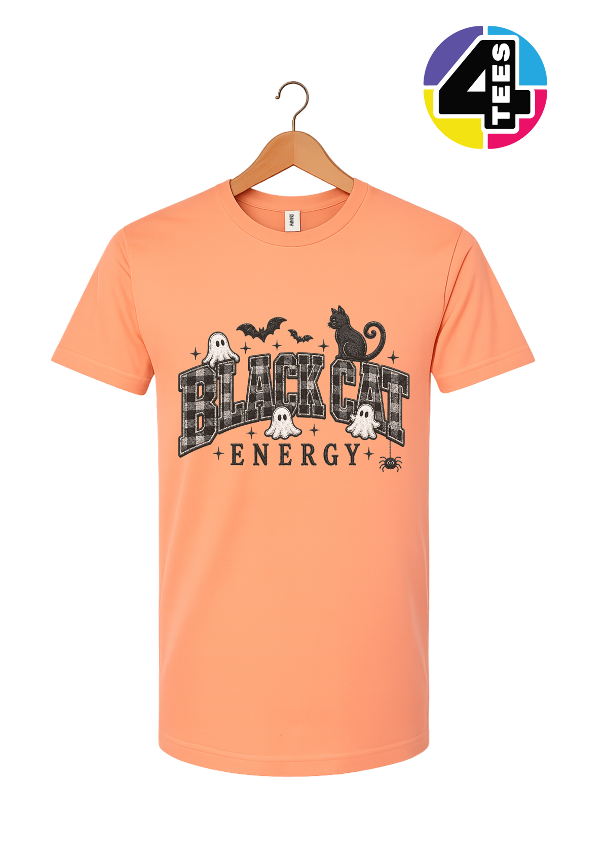 Black Cat Energy Tee