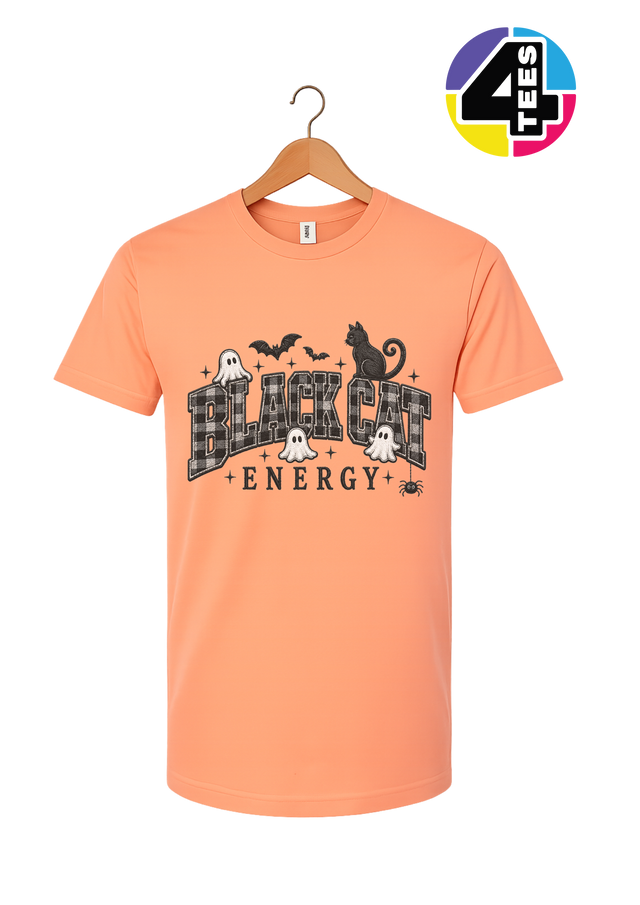 Black Cat Energy Tee