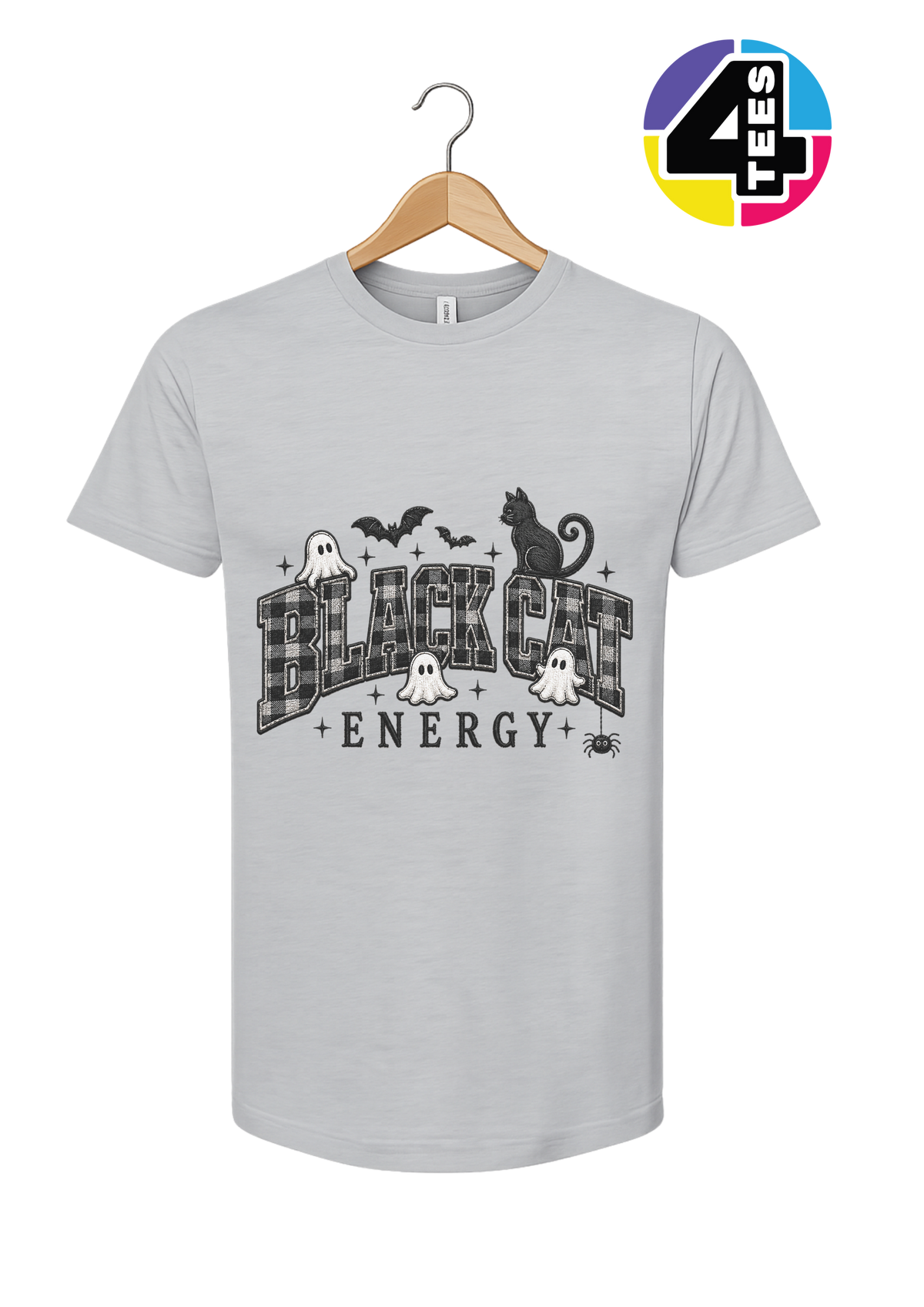 Black Cat Energy Tee