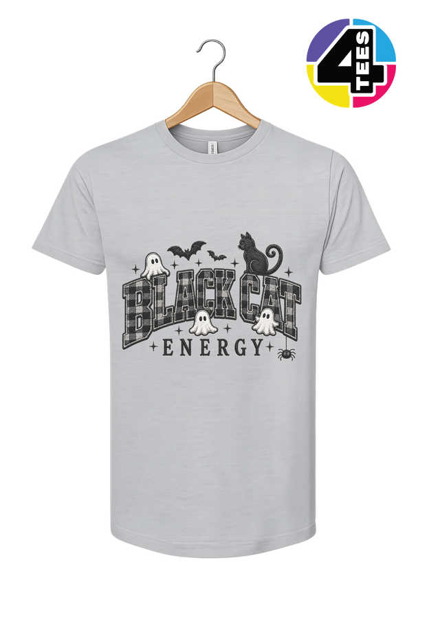 Black Cat Energy Tee