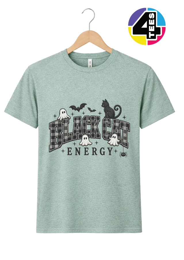 Black Cat Energy Tee