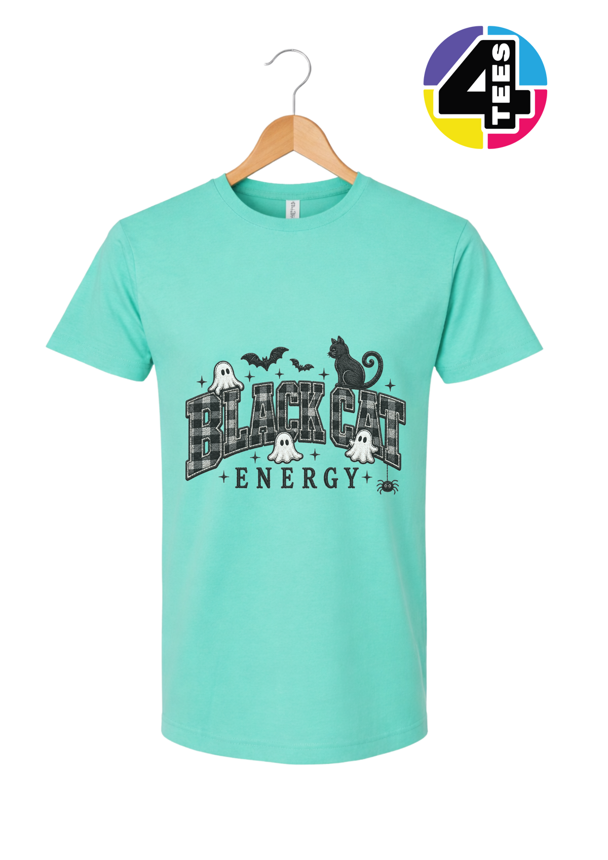 Black Cat Energy Tee