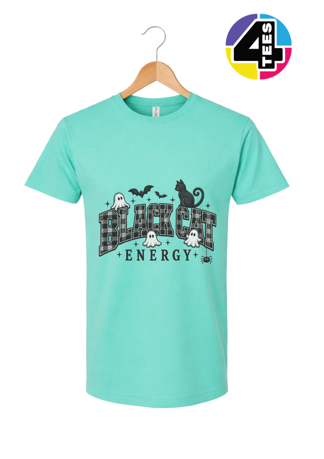 Black Cat Energy Tee