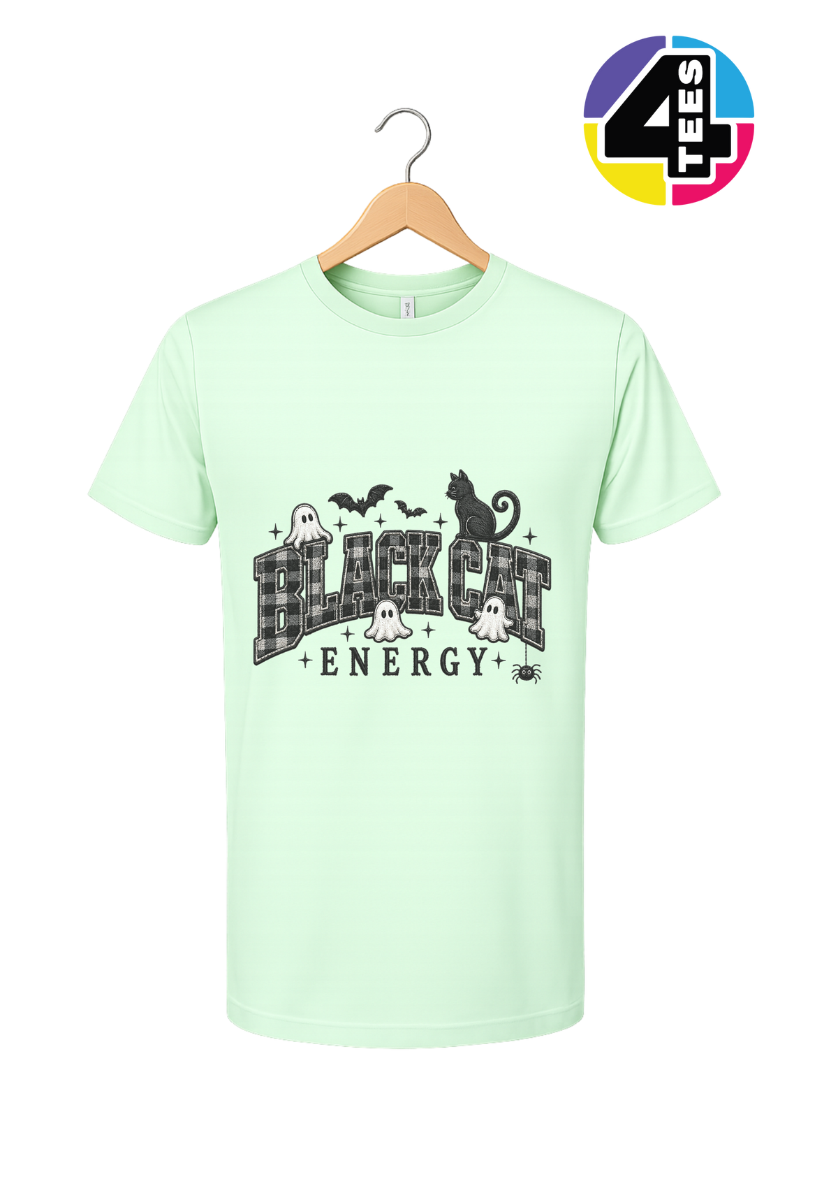 Black Cat Energy Tee