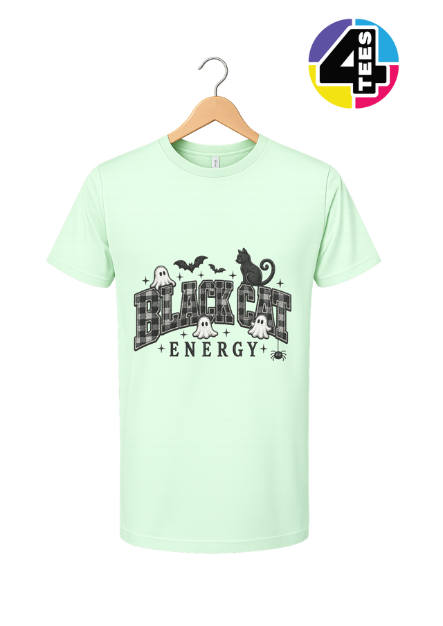 Black Cat Energy Tee