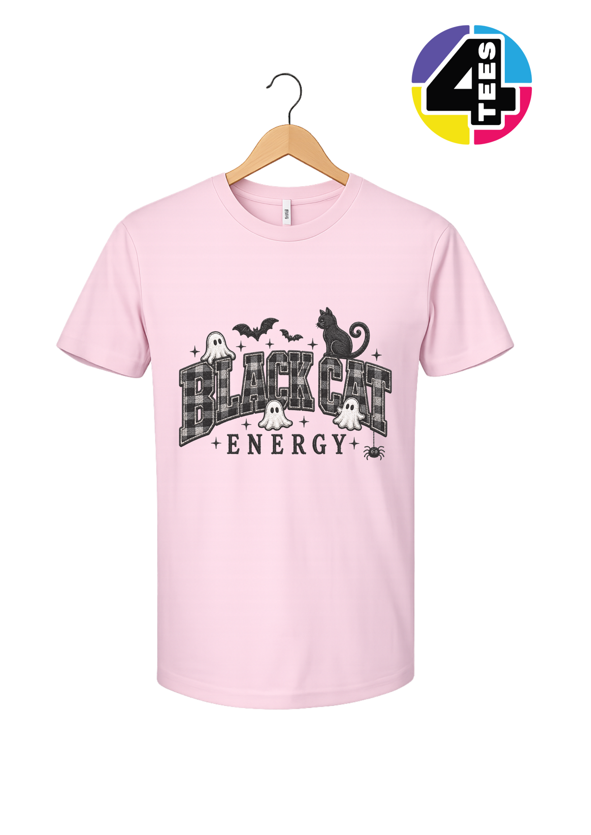 Black Cat Energy Tee