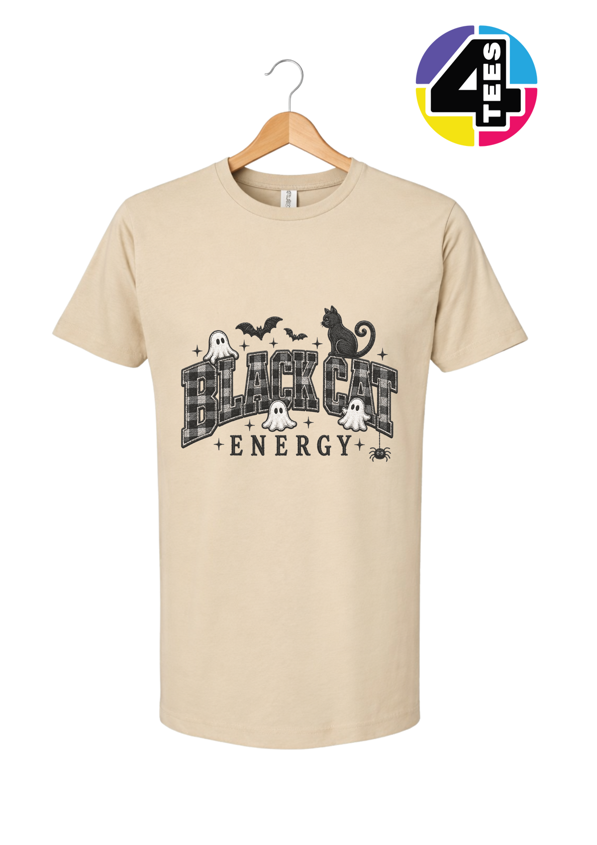 Black Cat Energy Tee