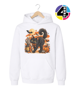 Midnight Pumpkin Prowler Youth Hoodie