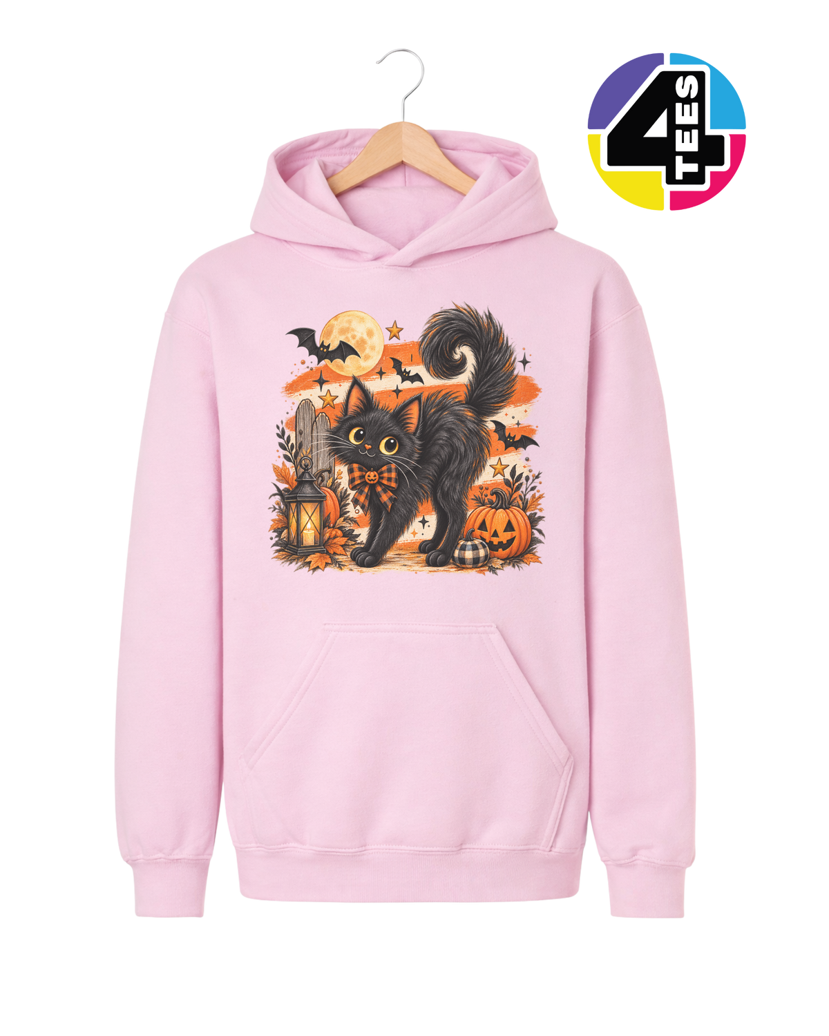 Midnight Pumpkin Prowler Youth Hoodie