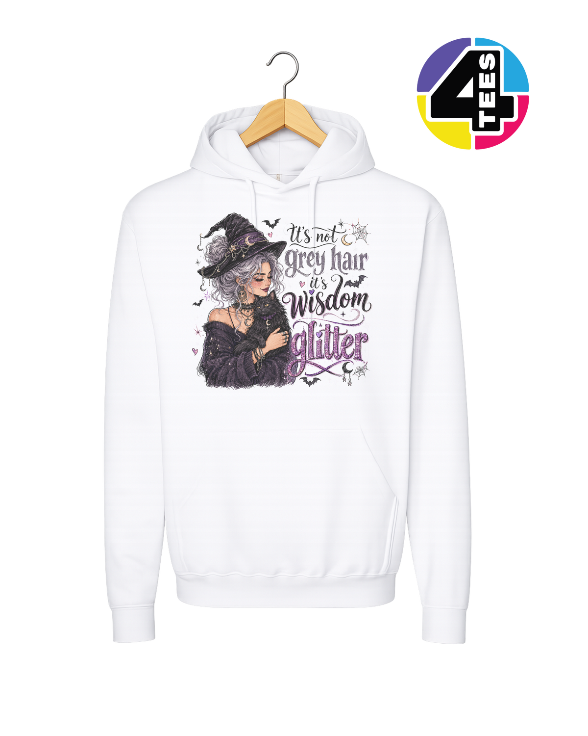 Wisdom Glitter Hoodie