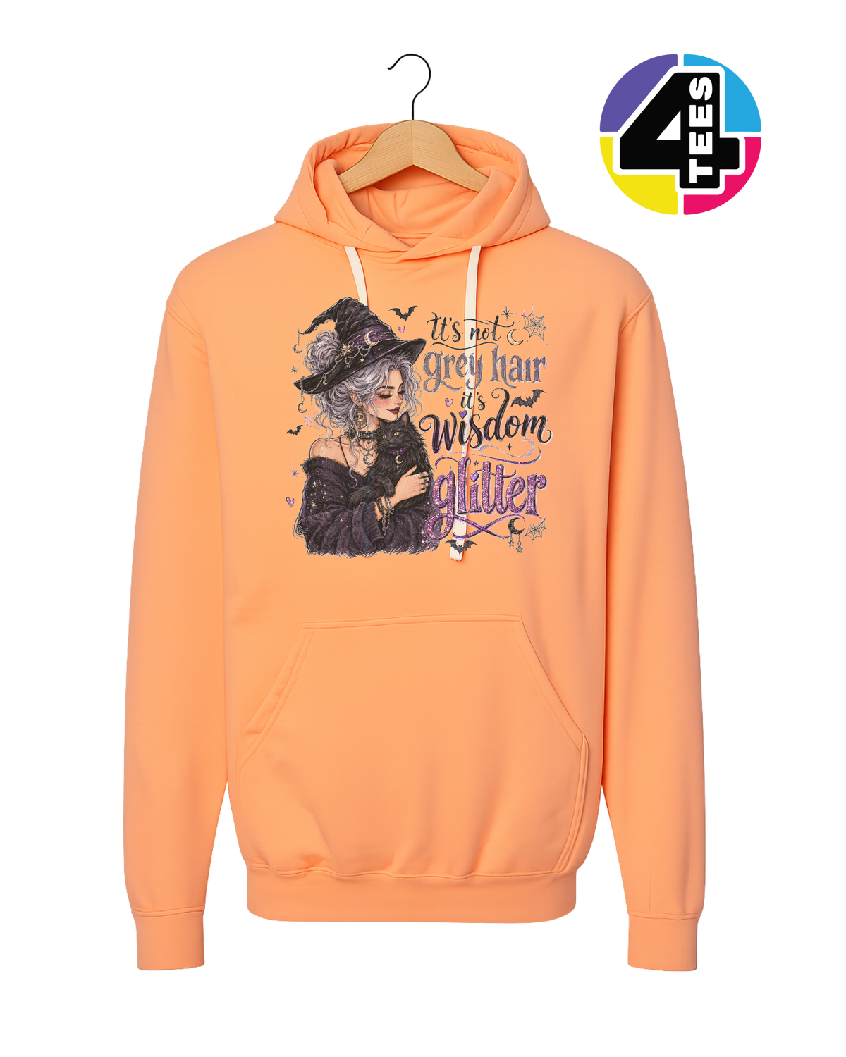 Wisdom Glitter Hoodie