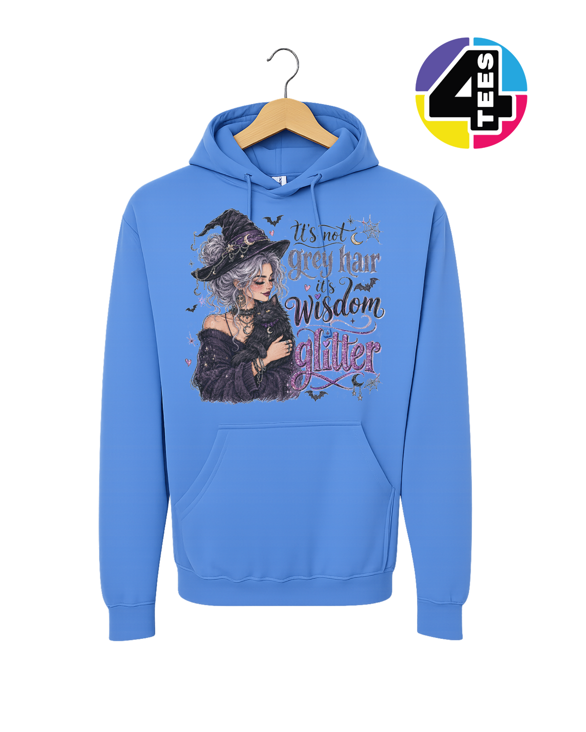 Wisdom Glitter Hoodie