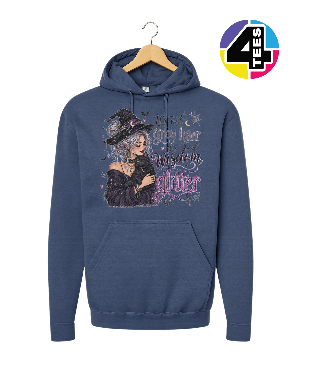 Wisdom Glitter Hoodie