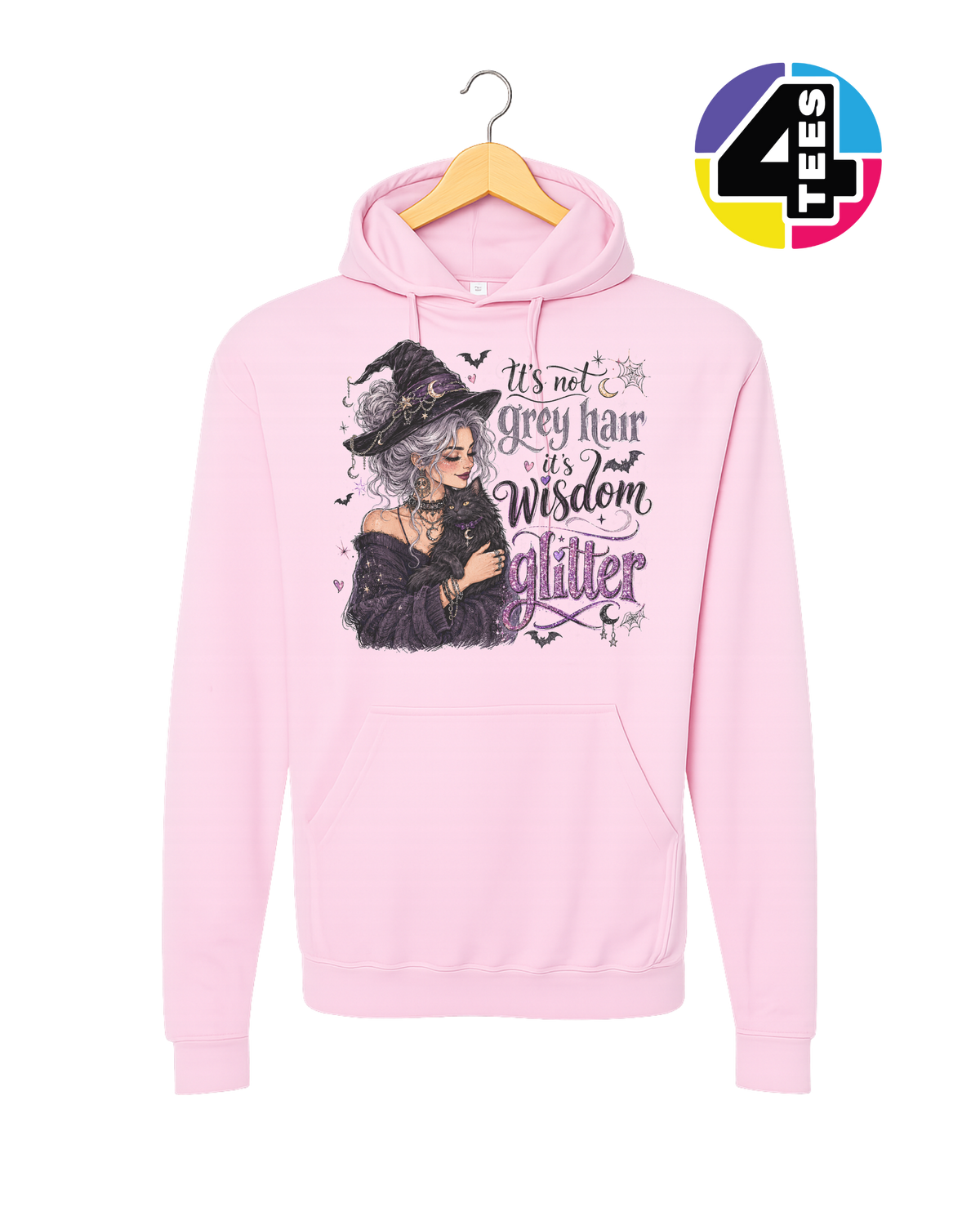 Wisdom Glitter Hoodie