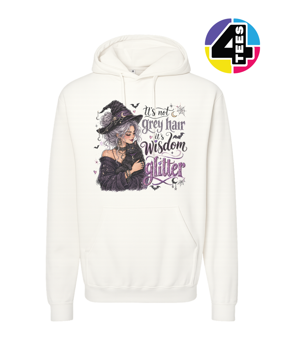 Wisdom Glitter Hoodie