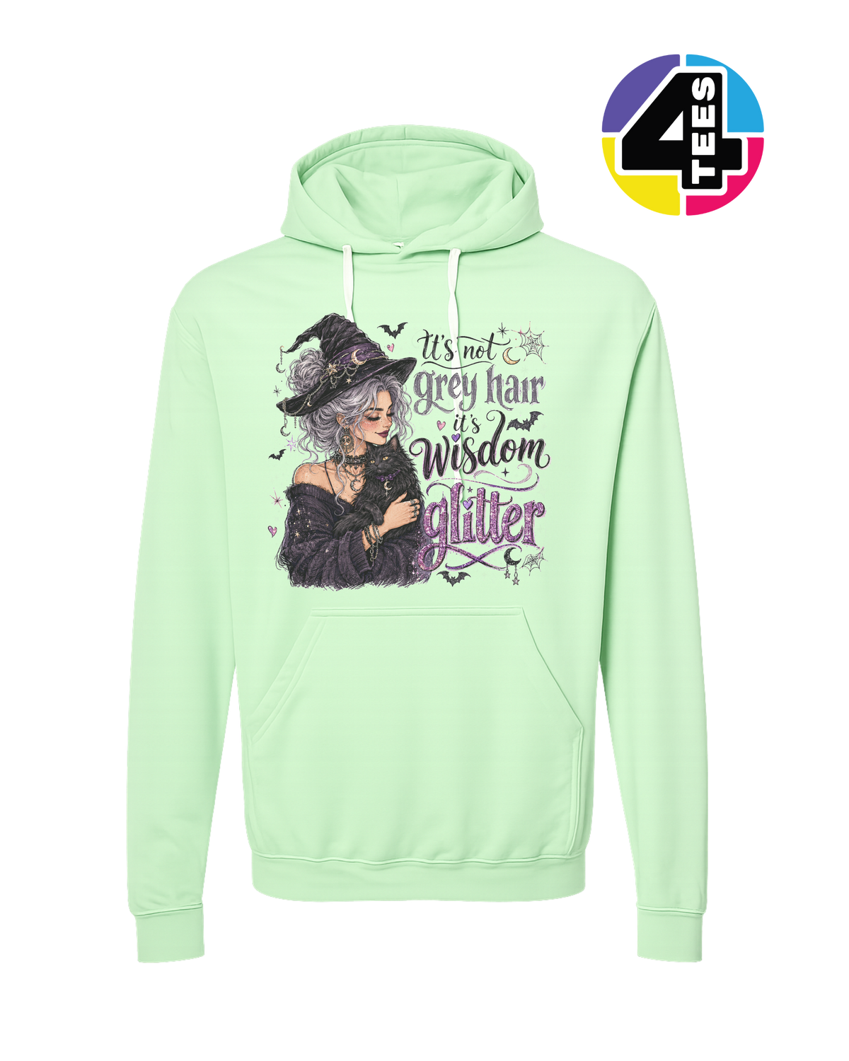 Wisdom Glitter Hoodie