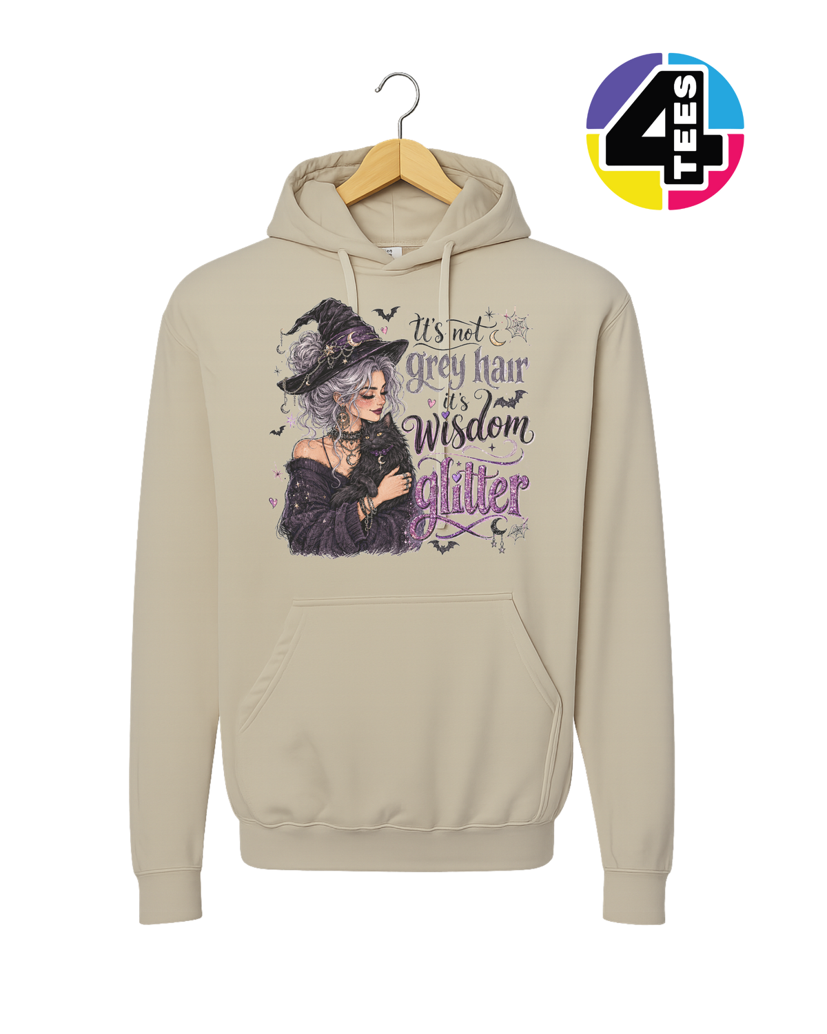 Wisdom Glitter Hoodie