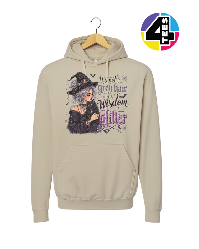 Wisdom Glitter Hoodie