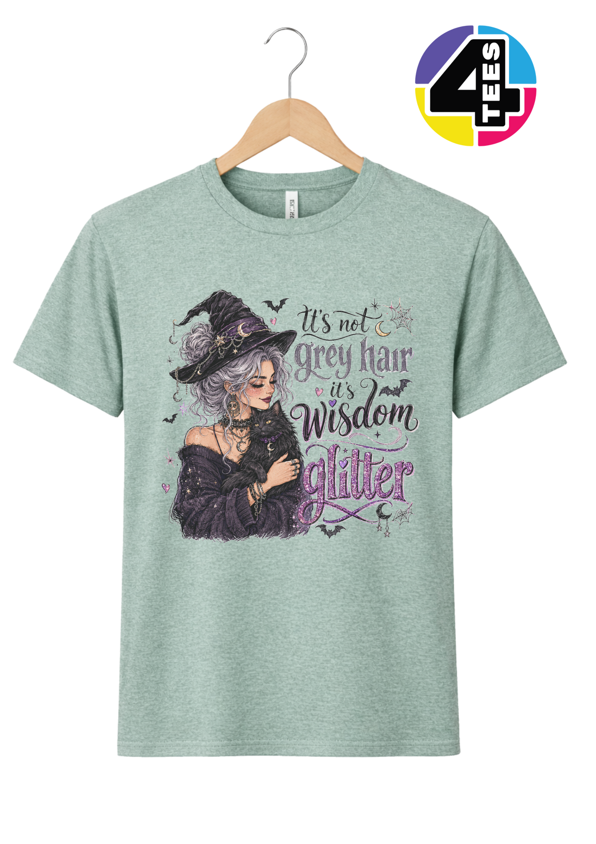 Wisdom Glitter Tee