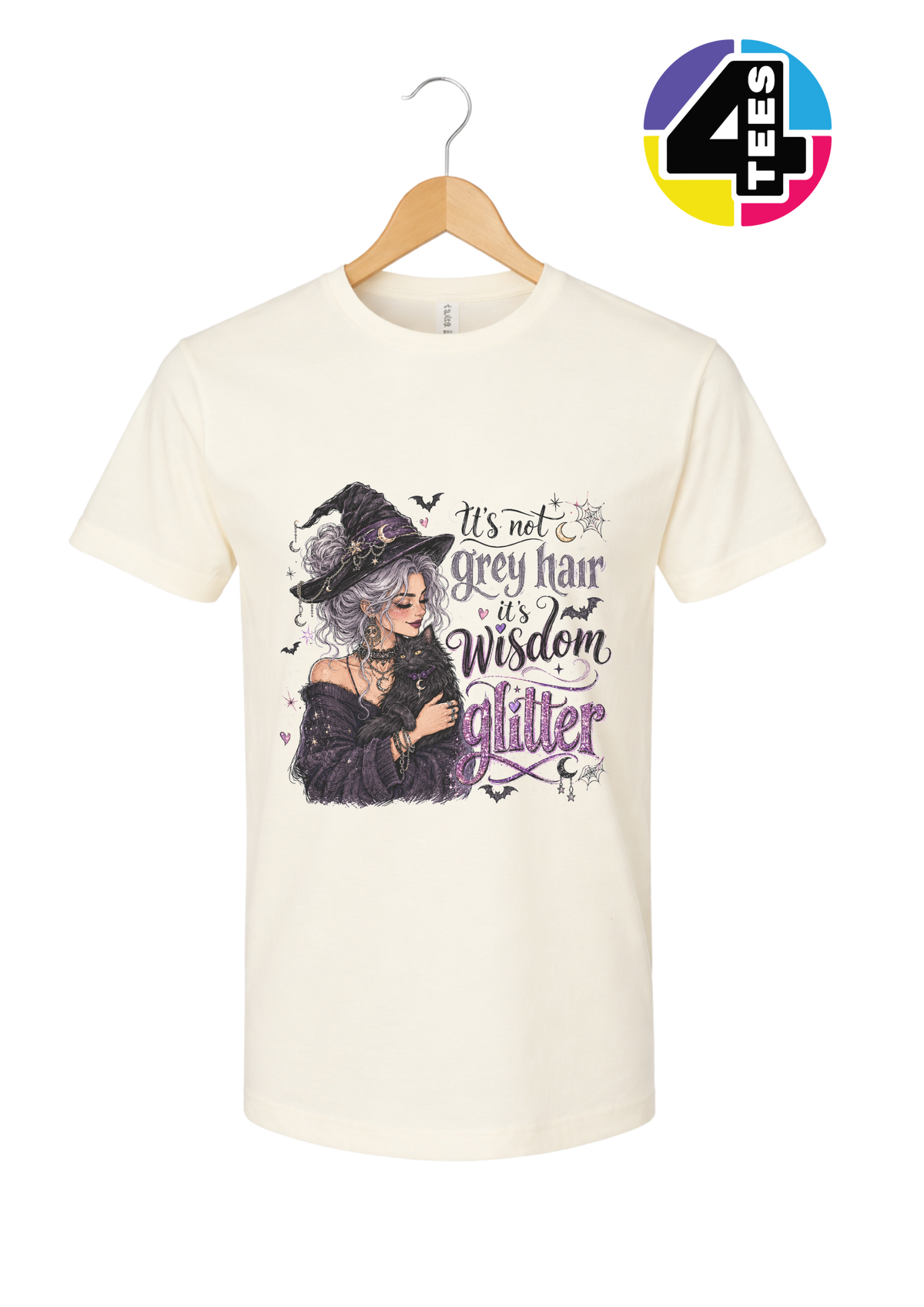 Wisdom Glitter Tee