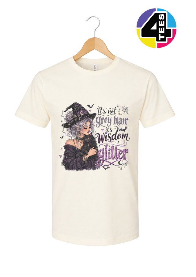 Wisdom Glitter Tee