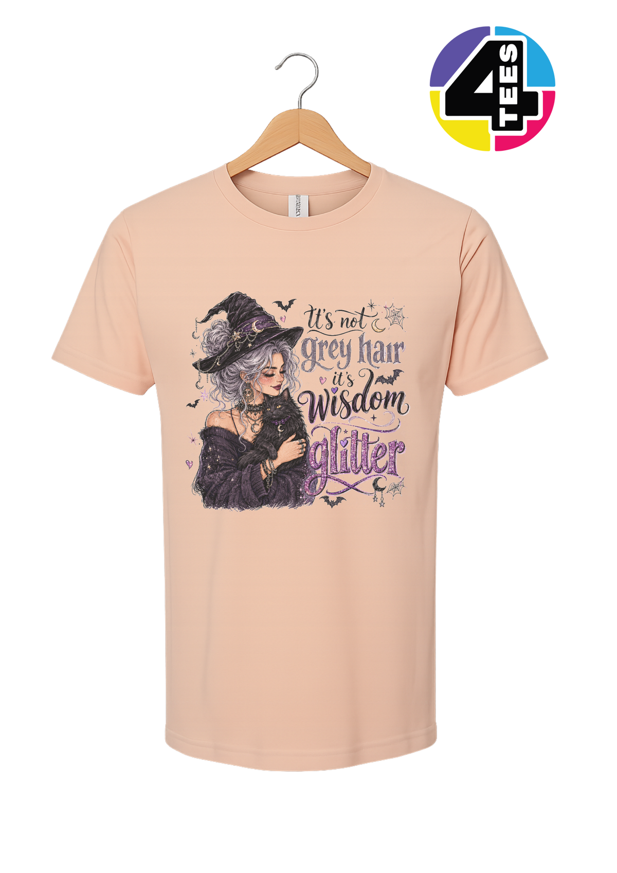 Wisdom Glitter Tee