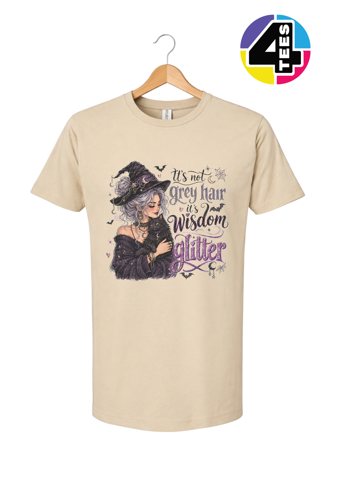 Wisdom Glitter Tee