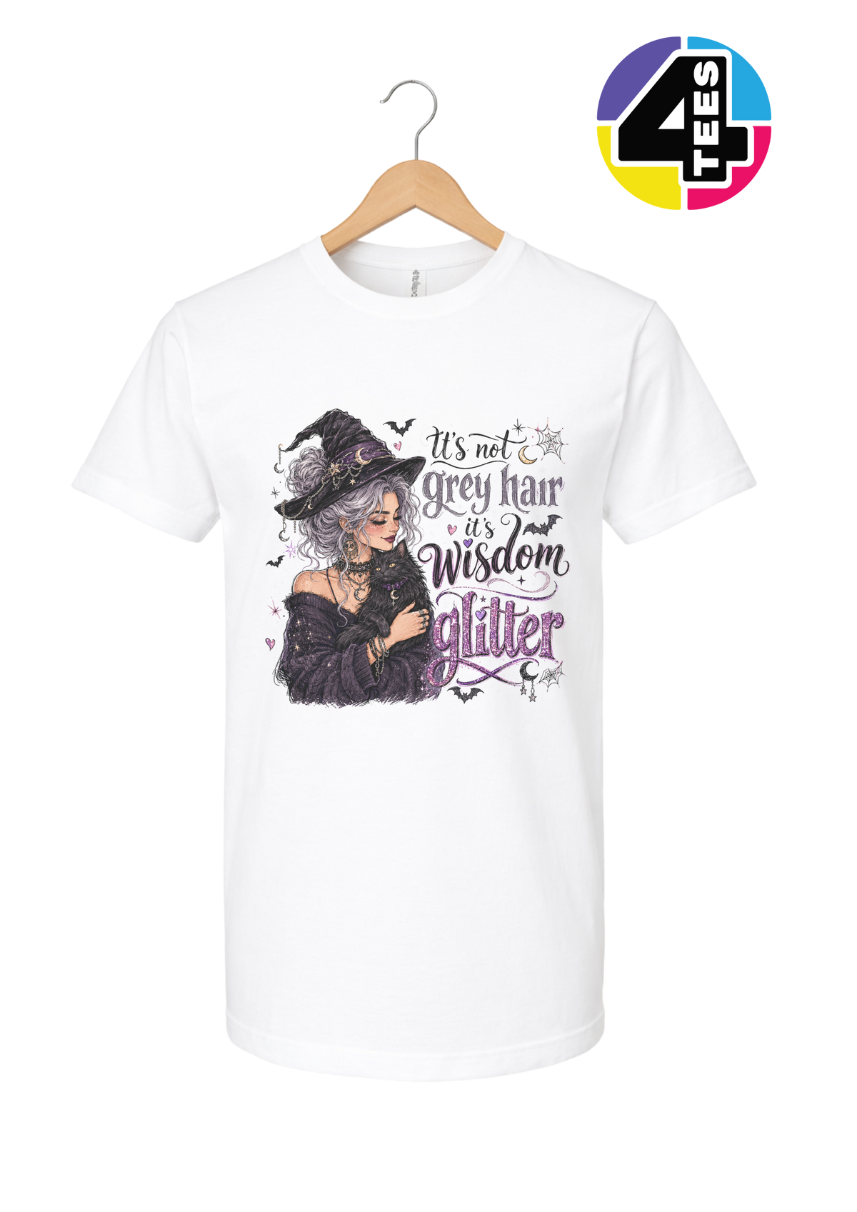 Wisdom Glitter Tee